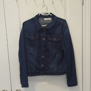 Dark Denim Jacket in Size XL EUC